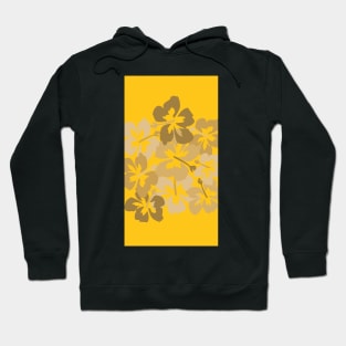 Retro Floral Pattern Hoodie